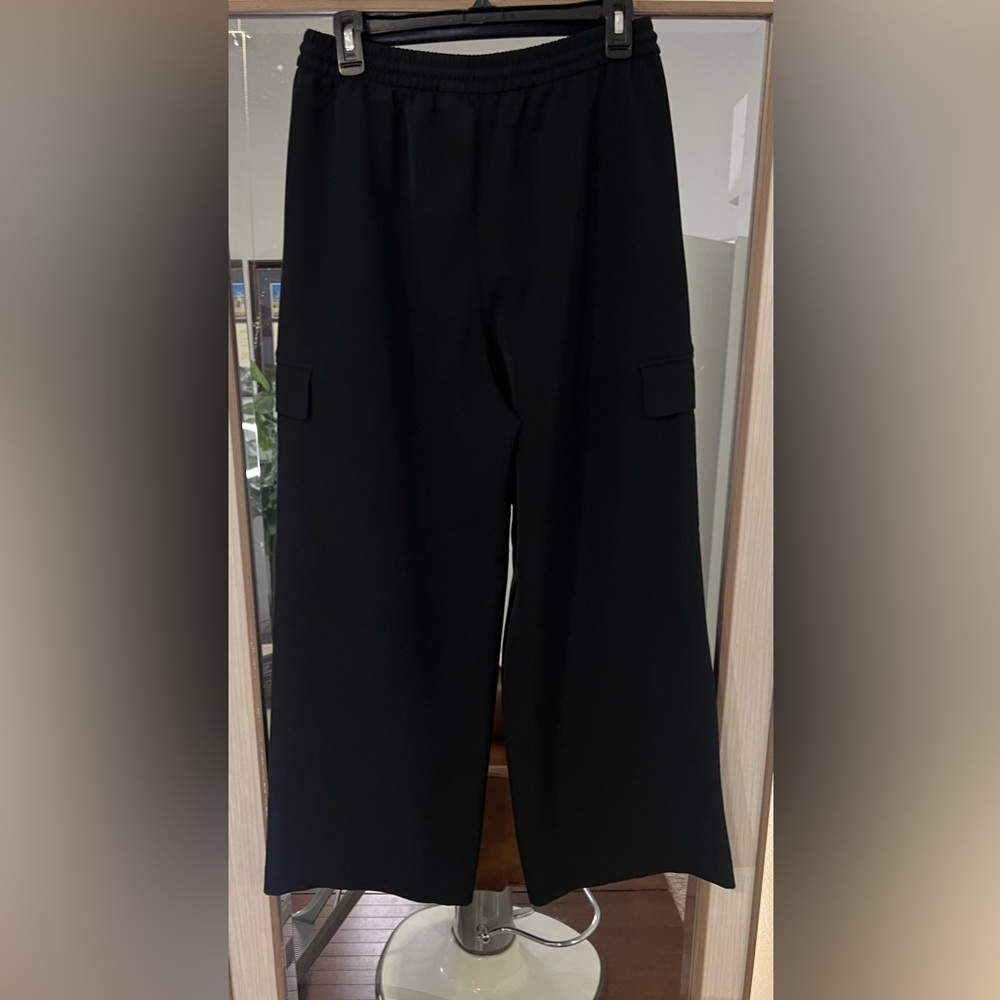Athleta Classic Black Wide Leg Pants - Picture 4 of 4